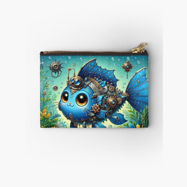 Item preview, Steampunk Blue Catfish designed and sold by Sillytoe.