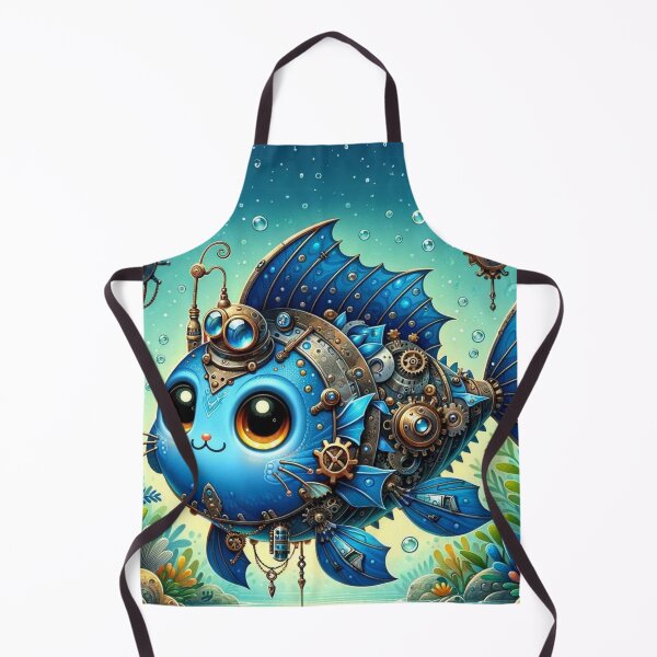 Item preview, Steampunk Blue Catfish designed and sold by Sillytoe.