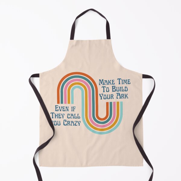 Item preview, Noah's ark Retro Rainbow Even If They Call you Crazy design designed and sold by Neeshki.