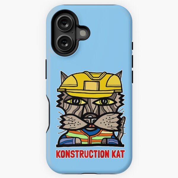 "Konstruction Kat" iPhone Tough Case