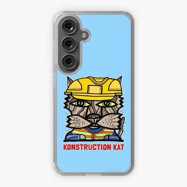 "Konstruction Kat" Samsung Galaxy Soft Case