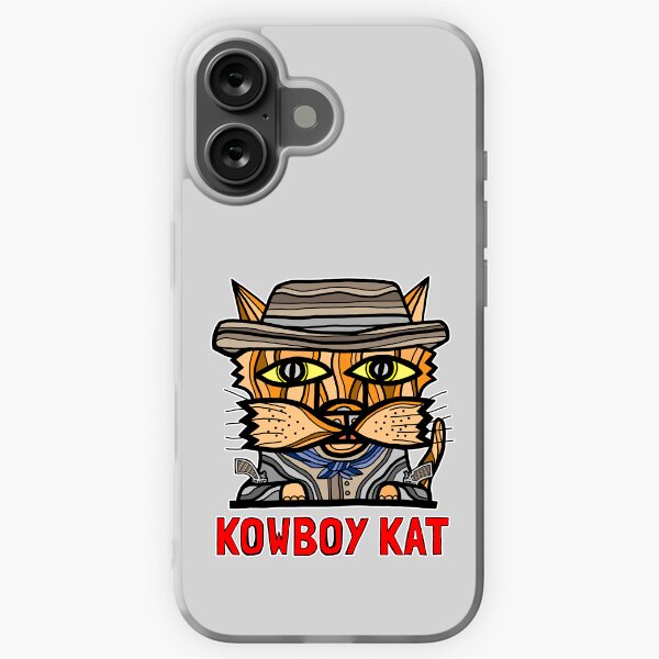 "Kowboy Kat" iPhone Soft Case