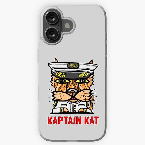 "Kaptain Kat" iPhone Soft Case