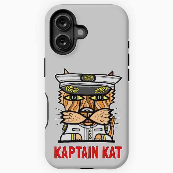 "Kaptain Kat" iPhone Tough Case