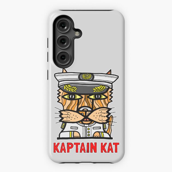 "Kaptain Kat" Samsung Galaxy Tough Case