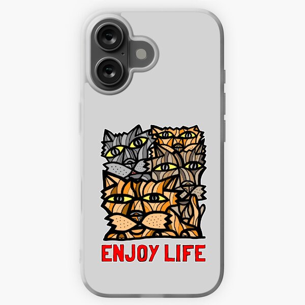 "Enjoy Life" iPhone Soft Case