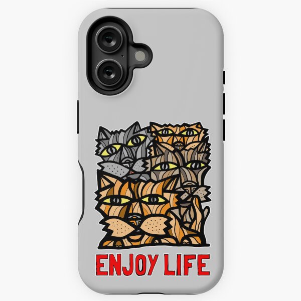 "Enjoy Life" iPhone Tough Case