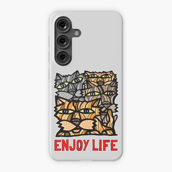 "Enjoy Life" Samsung Galaxy Snap Case