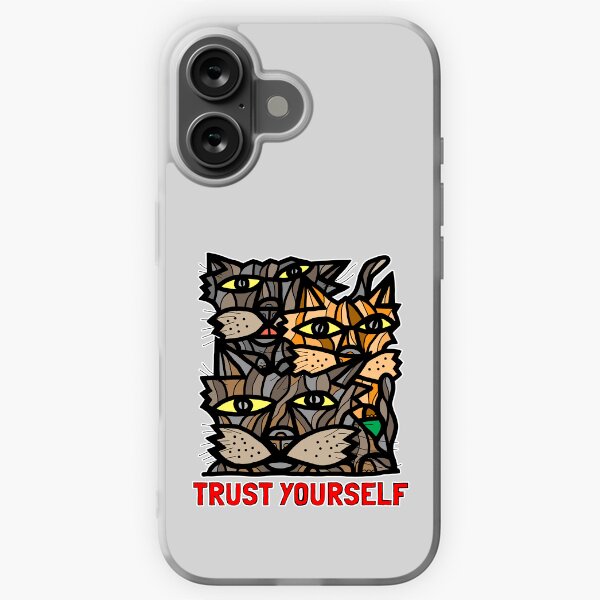 "Trust Yourself" iPhone Soft Case