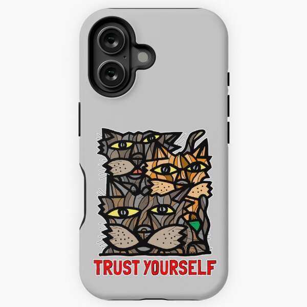 "Trust Yourself" iPhone Tough Case