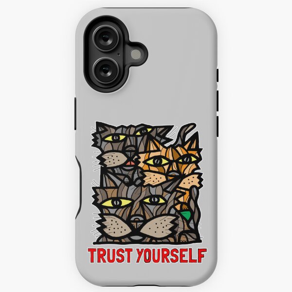 "Trust Yourself" iPhone Tough Magsafe Case