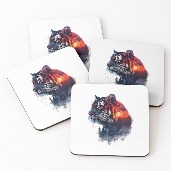 Item preview, Tiger's Twilight designed and sold by KNAA.