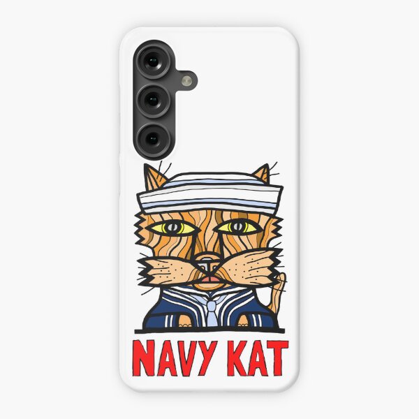 "Navy Kat" Samsung Galaxy Snap Case