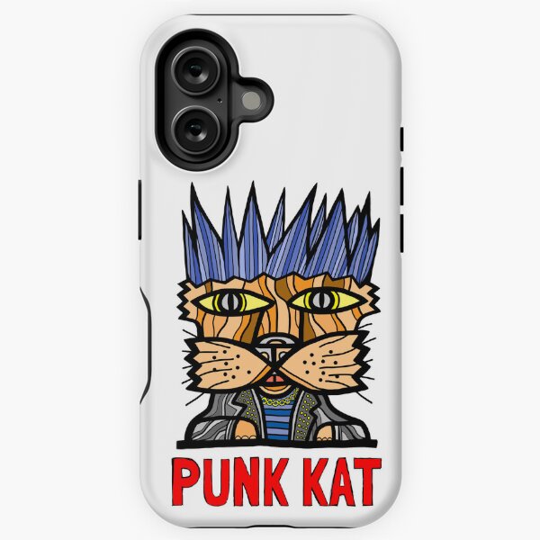 "Punk Kat" iPhone Tough Case