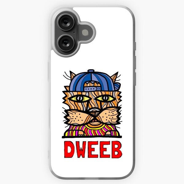 "Dweeb Kat" iPhone Soft Case