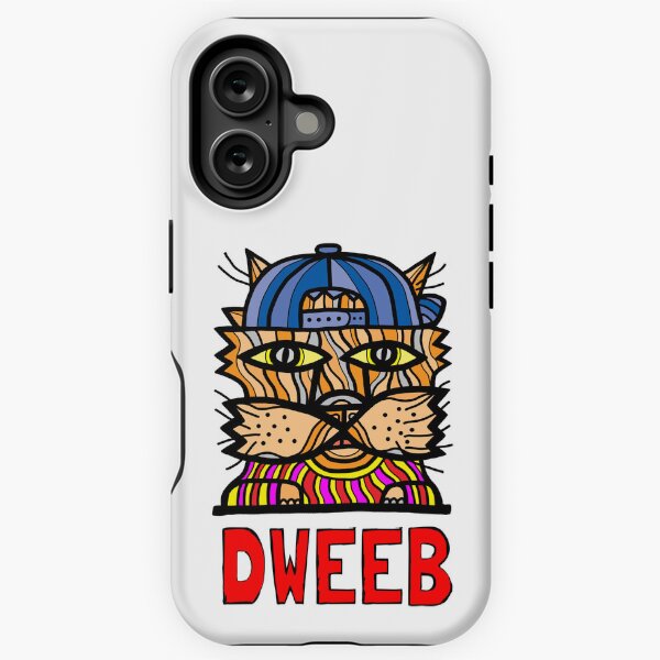 "Dweeb Kat" iPhone Tough Case