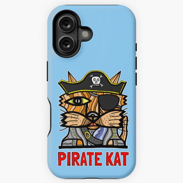 "Pirate Kat" iPhone Tough Case