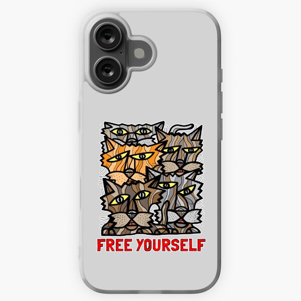 "Free Yourself" iPhone Soft Case