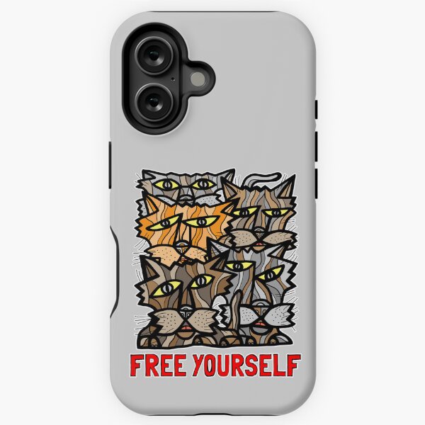 "Free Yourself" iPhone Tough Case