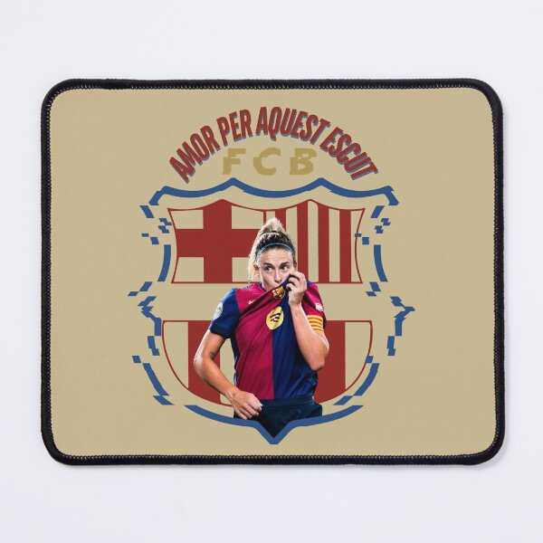 Item preview, Alexia Putellas - Kiss Shield designed and sold by Camisecta.