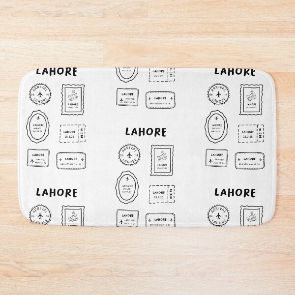 Item preview, Lahore | Travel Stamp Collection | Minimalist Design designed and sold by RM-Journey.