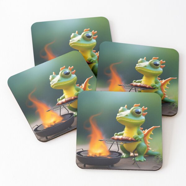 Item preview, Grill Master Gecko designed and sold by Pandanime.