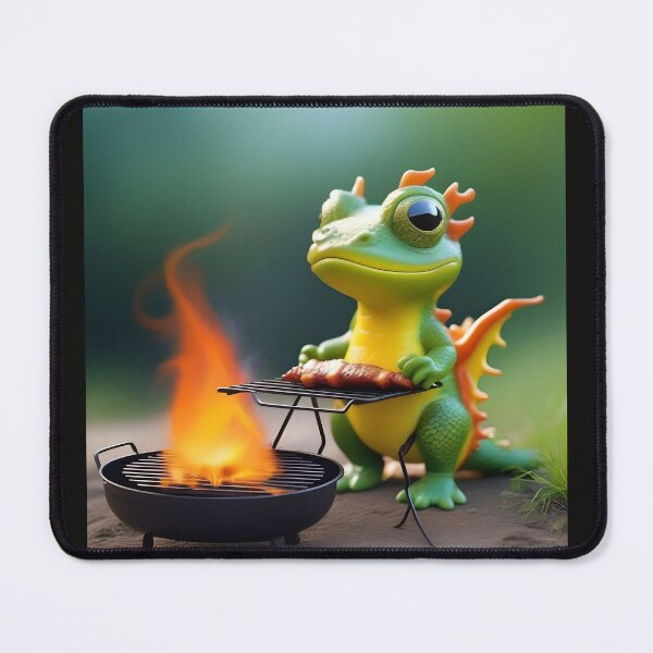 Item preview, Grill Master Gecko designed and sold by Pandanime.