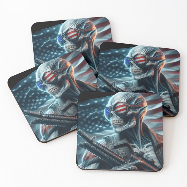 Item preview, Born American, Raised Badass. designed and sold by MysteryAlien.