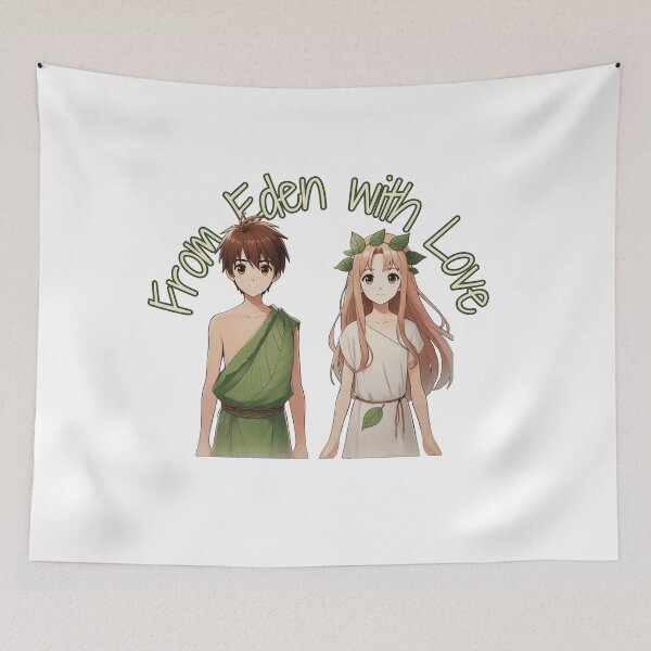 Item preview, Adam and Eve Leafy Nature Garden Art Design designed and sold by kylmllr101684.