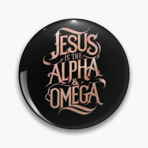 Item preview, Jesus Is The Alpha & Omega designed and sold by DestinyReborn.
