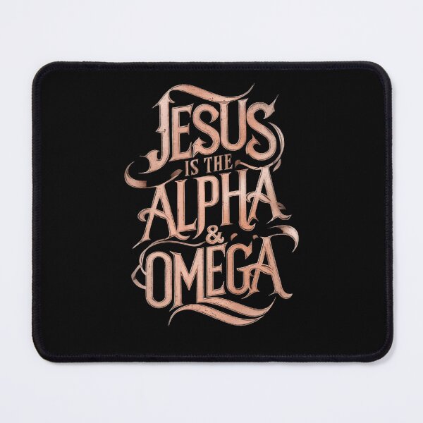 Item preview, Jesus Is The Alpha & Omega designed and sold by DestinyReborn.