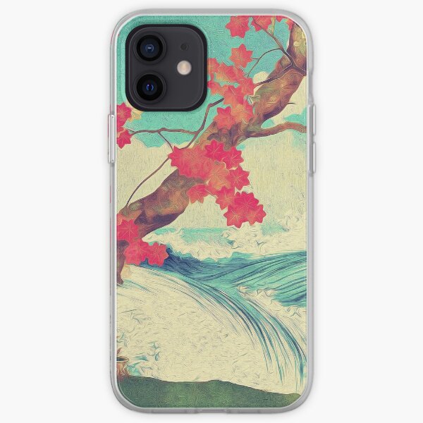 Waking to the Wild and Beautiful Ocean of Dhin iPhone Soft Case