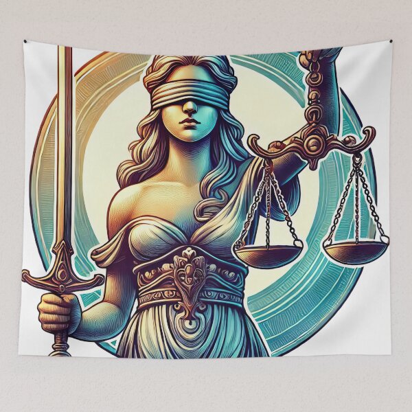 Item preview, Lady Justice designed and sold by digital-savant.