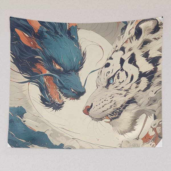 Item preview, Ryu and Tora designed and sold by CalyCollab.