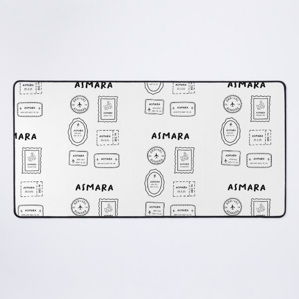 Item preview, Asmara | Travel Stamp Collection | Minimalist Design designed and sold by RM-Journey.