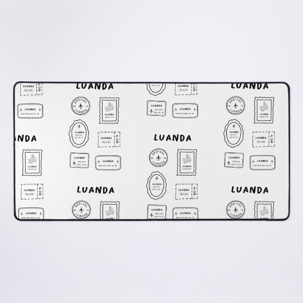 Item preview, Luanda | Travel Stamp Collection | Minimalist Design designed and sold by RM-Journey.