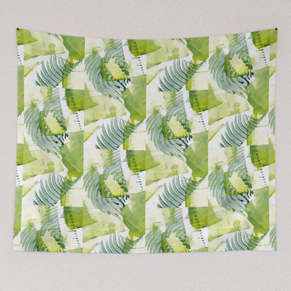 Item preview, Tranquil Greens designed and sold by Iryna Nimmo Art.