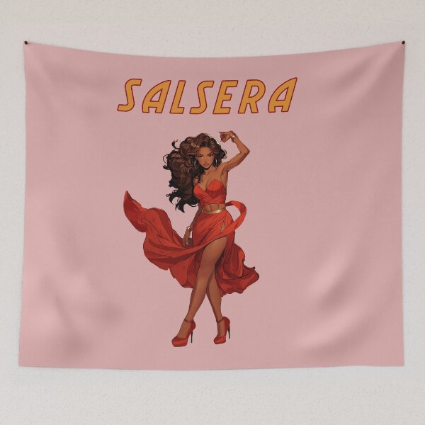 Item preview, salsa latina woman design designed and sold by La Loca.