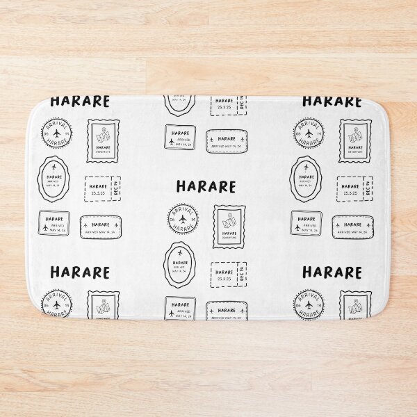 Item preview, Harare | Travel Stamp Collection | Minimalist Design designed and sold by RM-Journey.