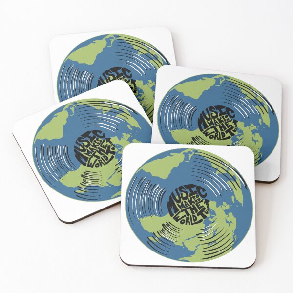 Item preview, Music makes the world turn designed and sold by Daledoomevans.