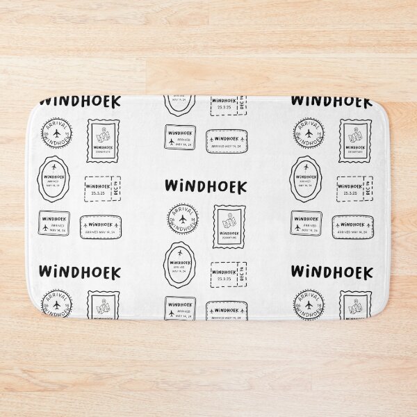 Item preview, Windhoek | Travel Stamp Collection | Minimalist Design designed and sold by RM-Journey.