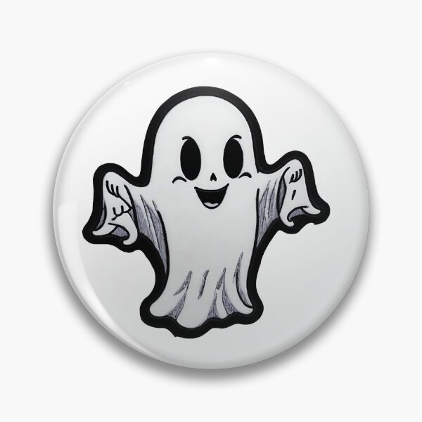 Item preview, Cool Iron On Patches, Cute Ghost designed and sold by saloui.