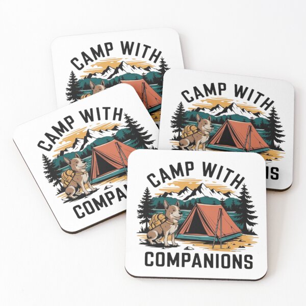 Item preview, Adventurous Paws: Camp with Companions designed and sold by Petpixy.