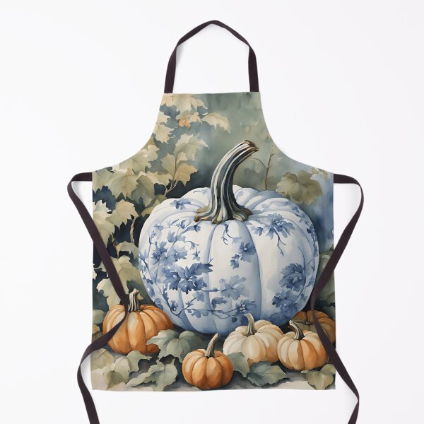 Item preview, Chinoiserie Pumpkin in Autumn Setting designed and sold by TheChinoiserie.