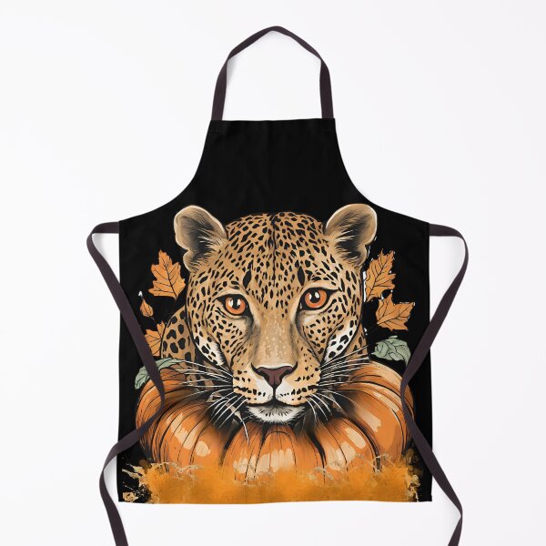 Item preview, Halloween Pumpkins Pumpkin Leopard Autumn Animals designed and sold by Design_Your_Day.