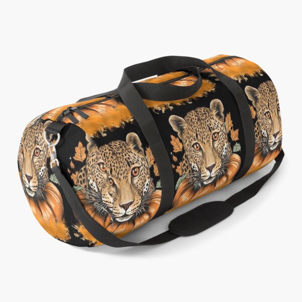 Item preview, Halloween Pumpkins Pumpkin Leopard Autumn Animals designed and sold by Design_Your_Day.