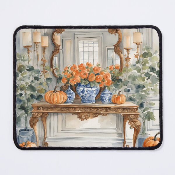 Item preview, Autumn Sunrise Chinoiserie Foyer designed and sold by TheChinoiserie.