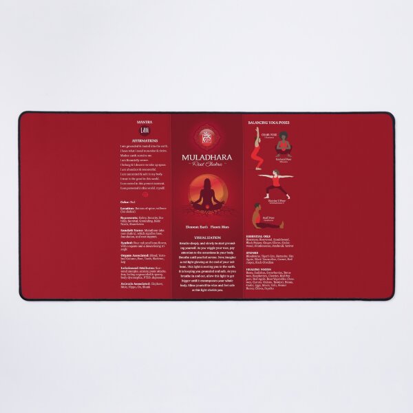 Item preview, Root Chakra Balancing Poster Chart - 87 designed and sold by chakraplaza.