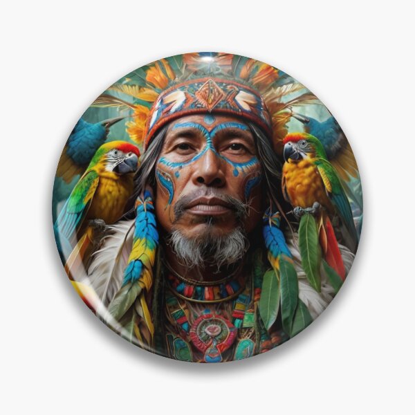 Item preview, Elder Macaw Chief designed and sold by EvolvetoEcology.