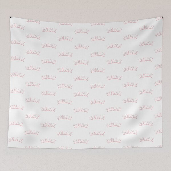 Item preview, Relax chill quote pink designed and sold by AnahisRose.